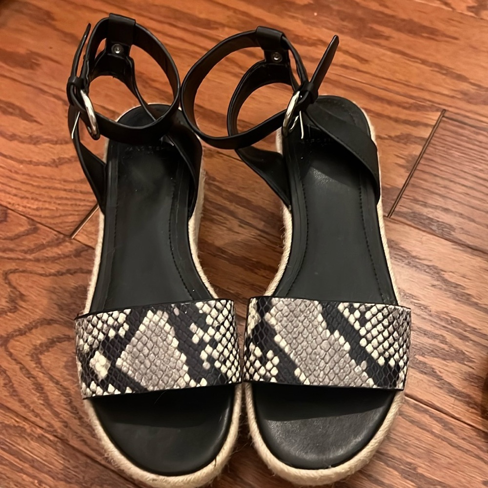 Marc Fisher Gigli wedge sandal. Size 7.5